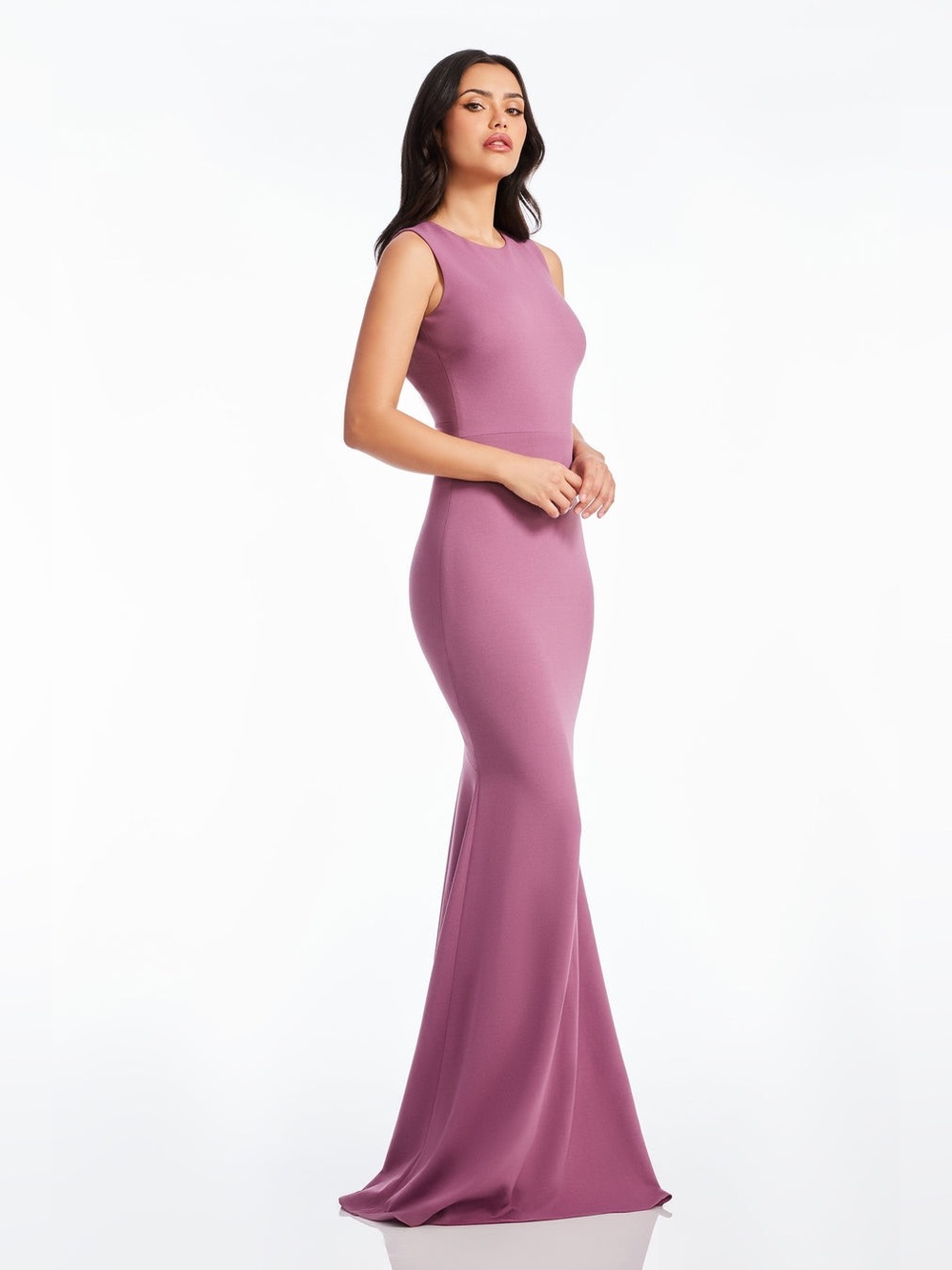 Dress The Population Leighton Gown Size Medium Orchid Sleeveless Formal Dress‎